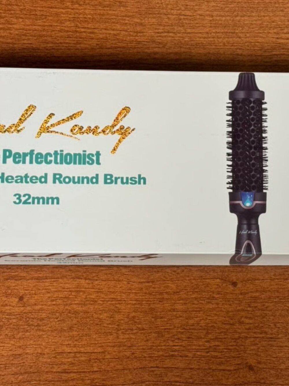 NIB Head Kandy The Perfectionist Ceramic Heated Round Brush